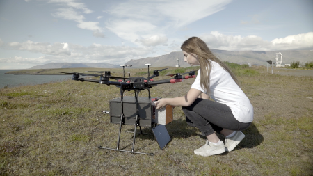 Drone departure